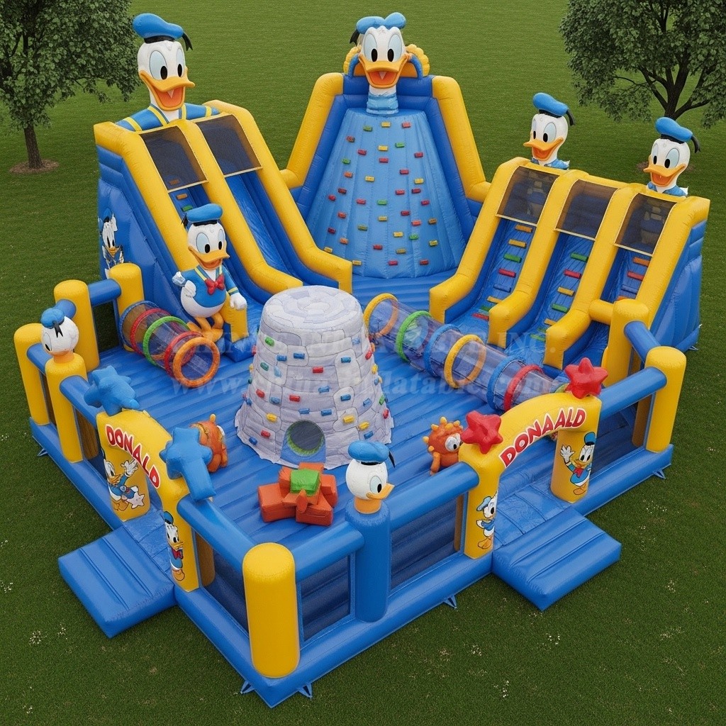 T6-6251 Donald Duck Theme Inflatable Funcity