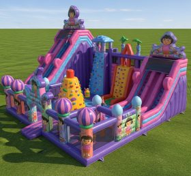T6-6253 Dora Theme Inflatable Funcity
