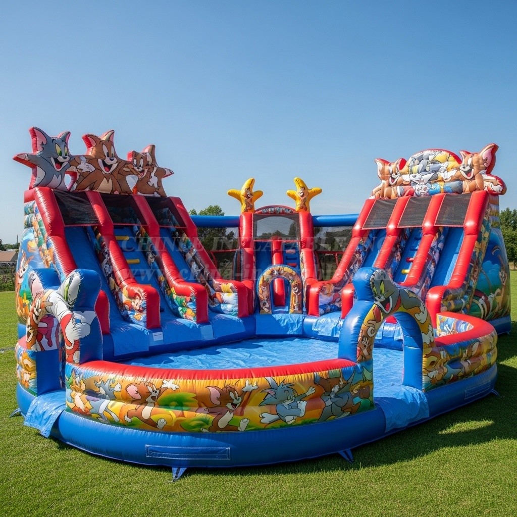Pool3-415 Tom And Jerry Theme Pool Water Park