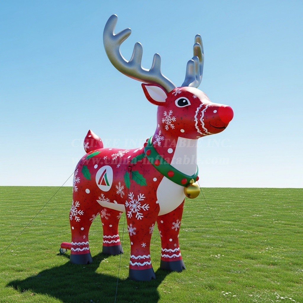 C1-717 Christmas Reindeer Inflatable Cartoons