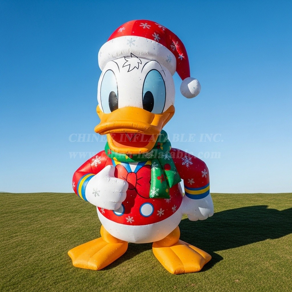 C1-721 Donald Duck Christmas Inflatable Cartoon
