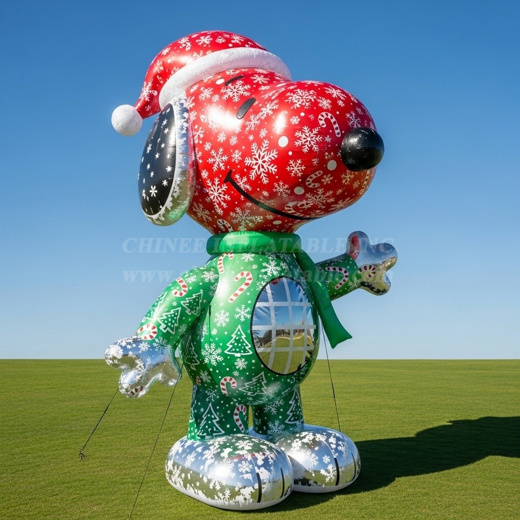C1-726 Snoopy Christmas Inflatable Cartoons