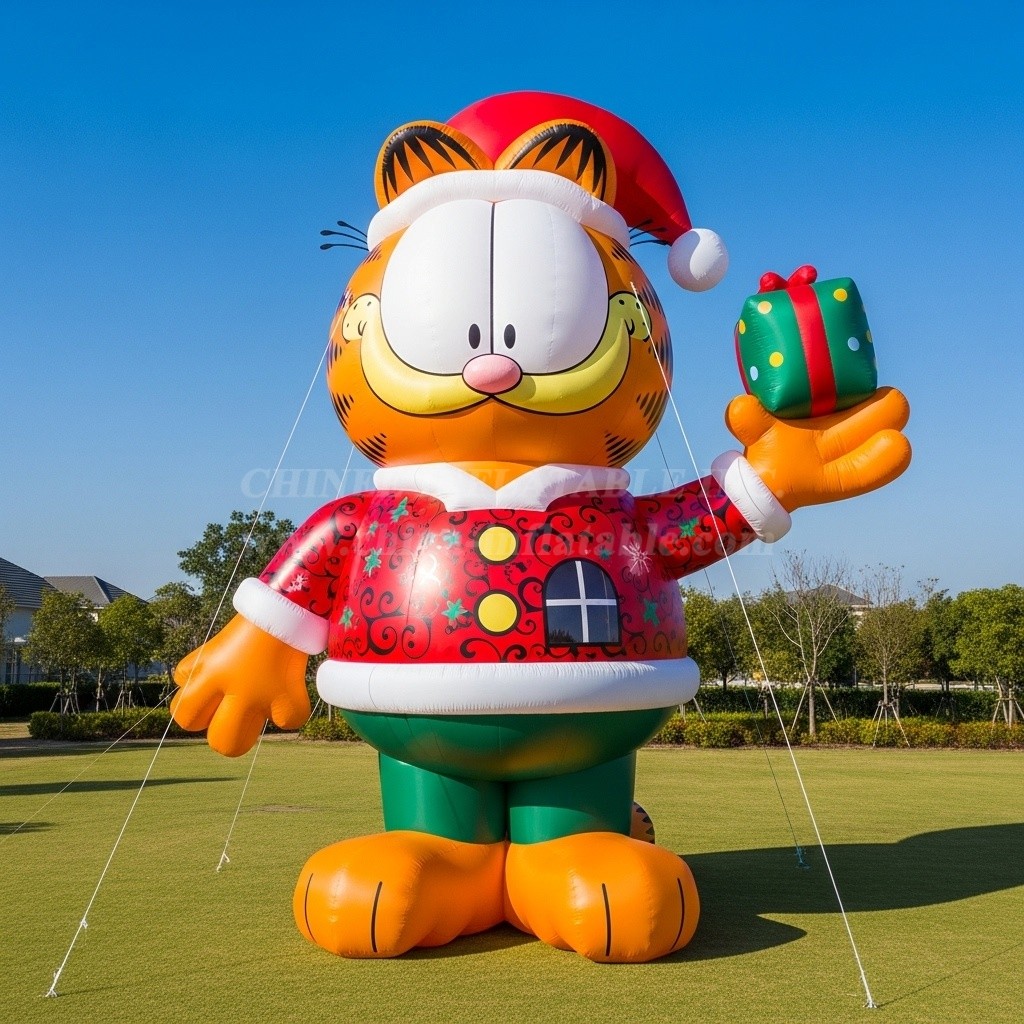 C1-731 Christmas Garfield Inflatable Cartoon