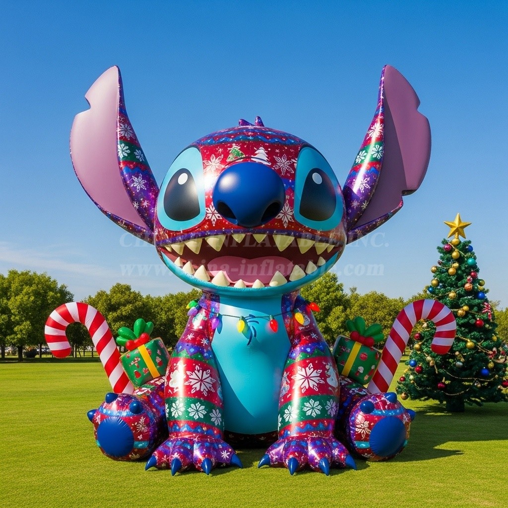 C1-774 Lilo & Stitch Christmas Inflatable Cartoons