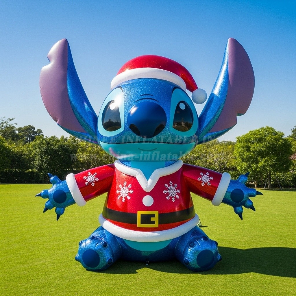C1-776 Lilo & Stitch Christmas Inflatables