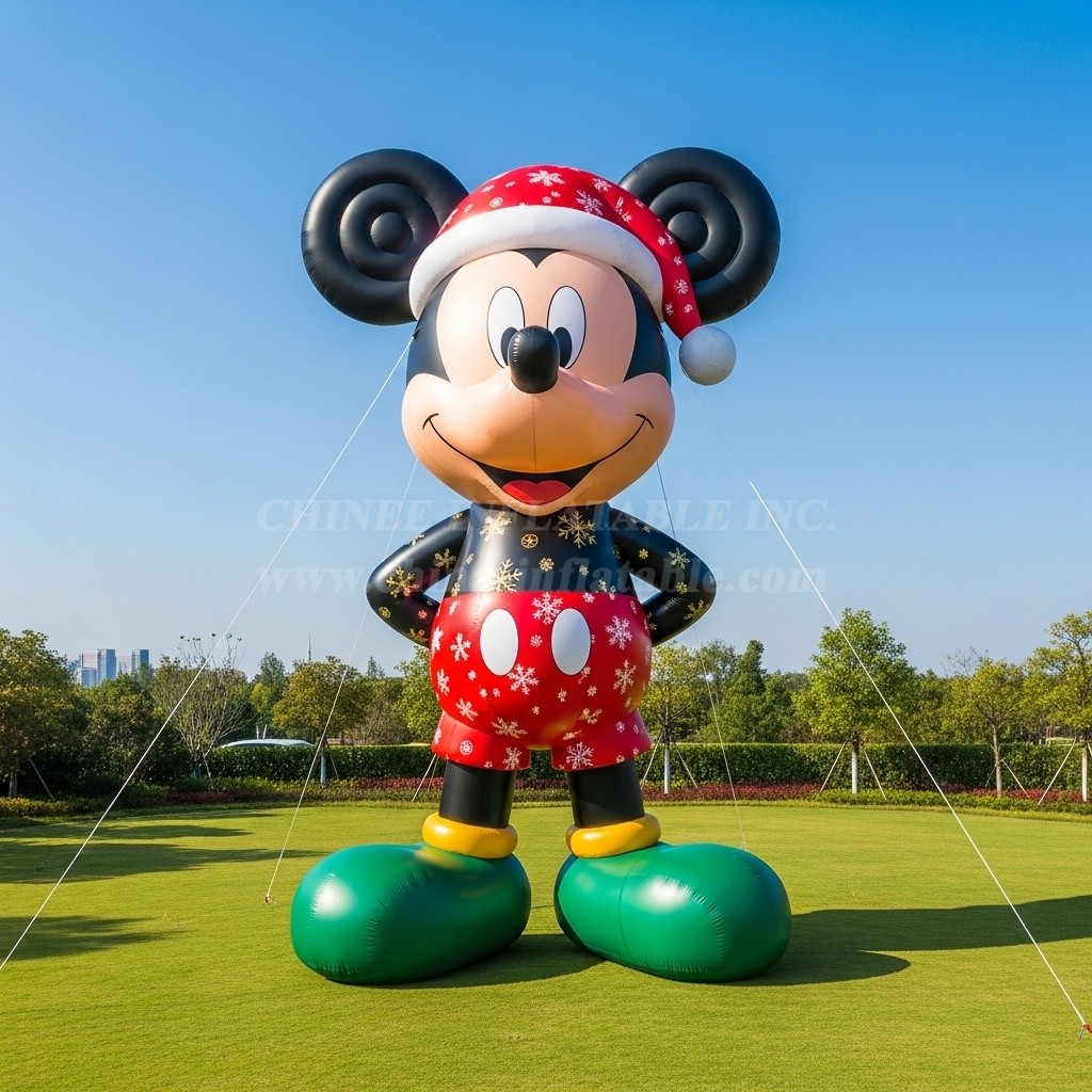 C1-777 Christmas Mickey Inflatable Cartoons