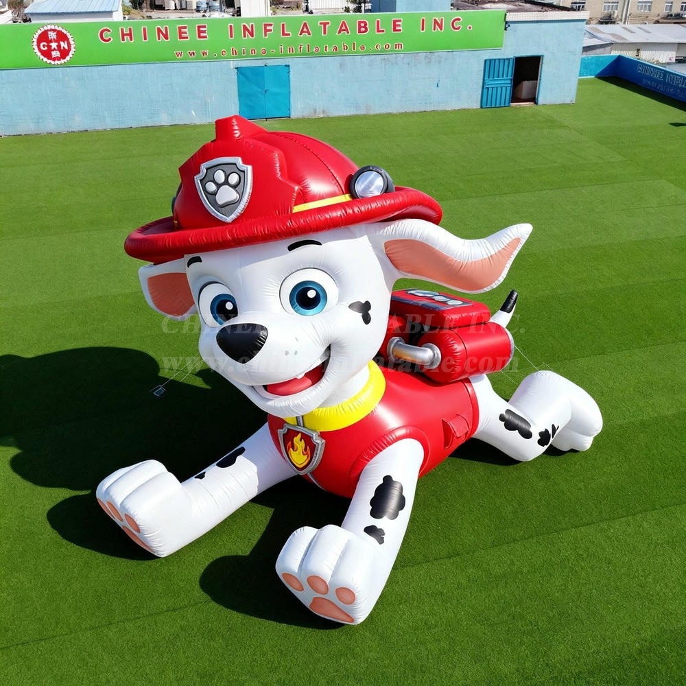 Cartoon3-058 PAW Patrol Marshall Firefighter Dog Inflatable Cartoons