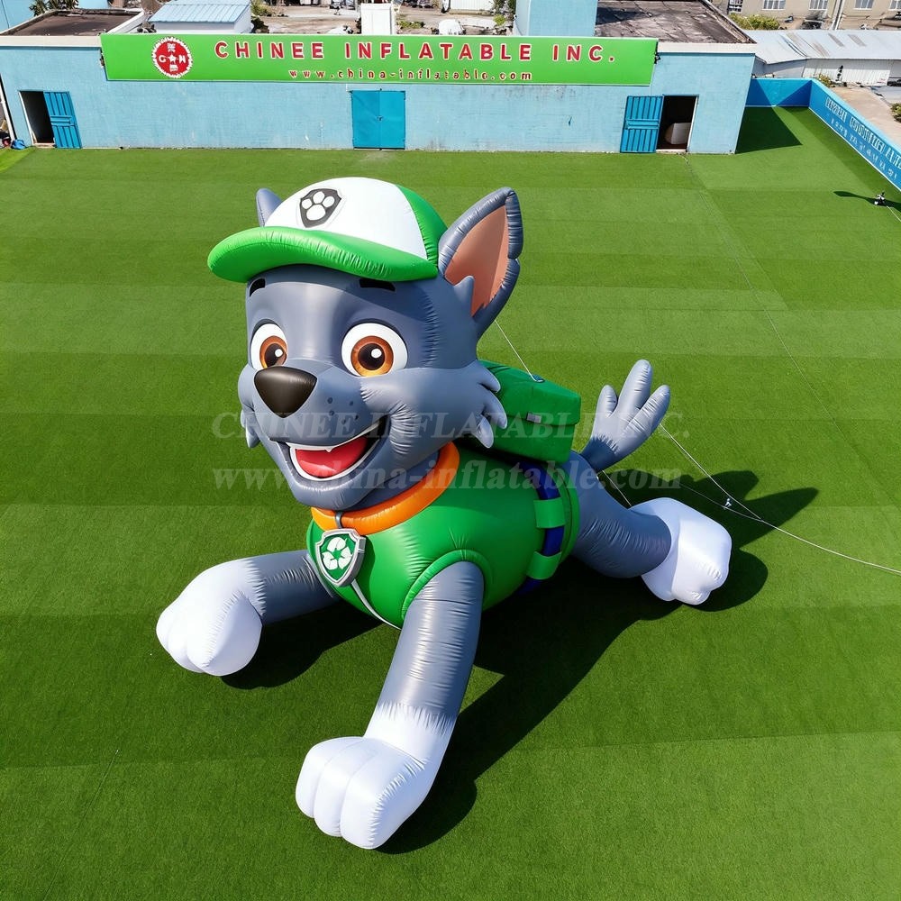 Cartoon3-059 PAW Patrol Rocky Inflatable Cartoons