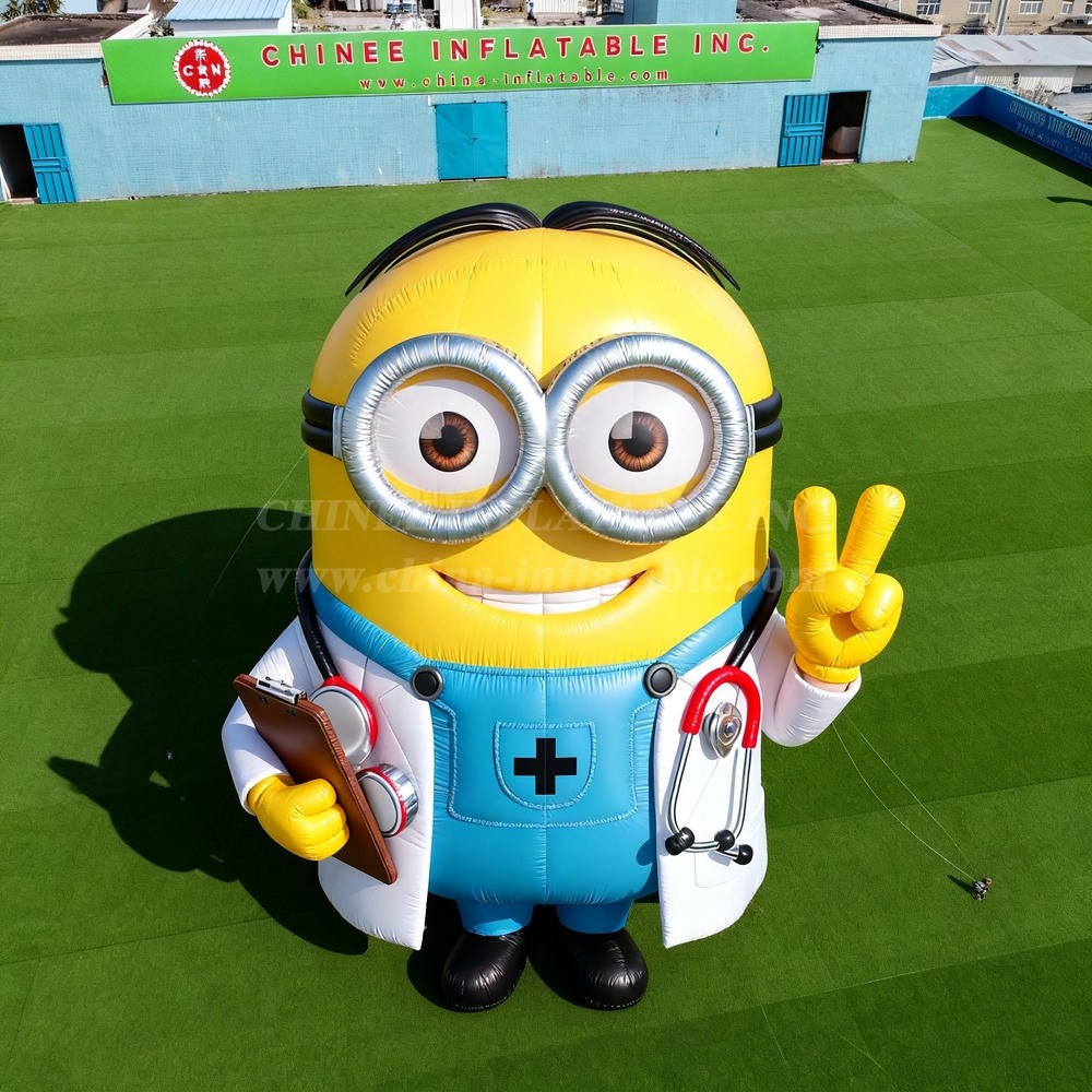 Cartoon3-067 Minions Doctor Theme Inflatable Cartoons