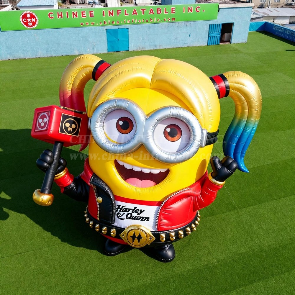 Cartoon3-073 Minion Harley Quinn Inflatable Cartoons