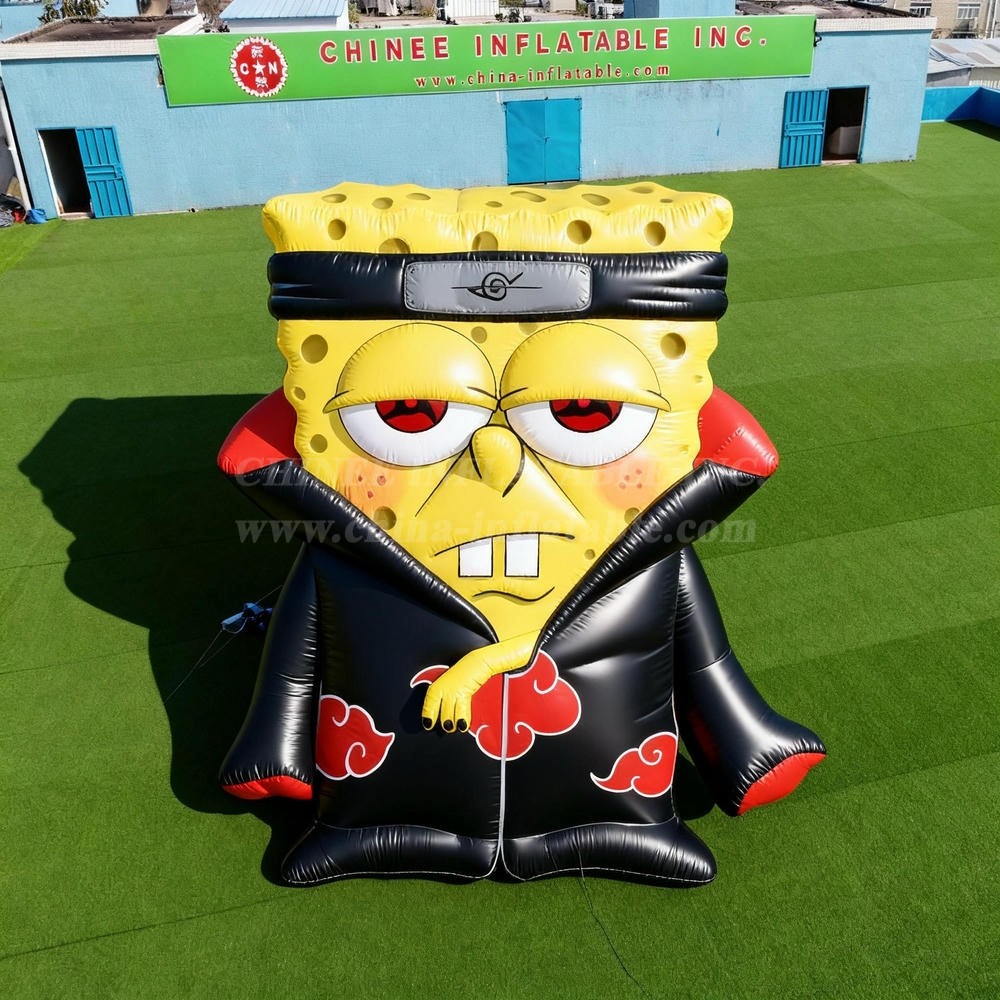 Cartoon3-107 SpongeBob Ninja Theme Inflatable Cartoons