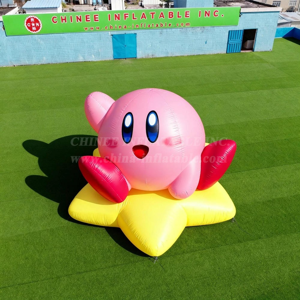Cartoon3-138 Kirby Nintendo Character Inflatable Cartoons
