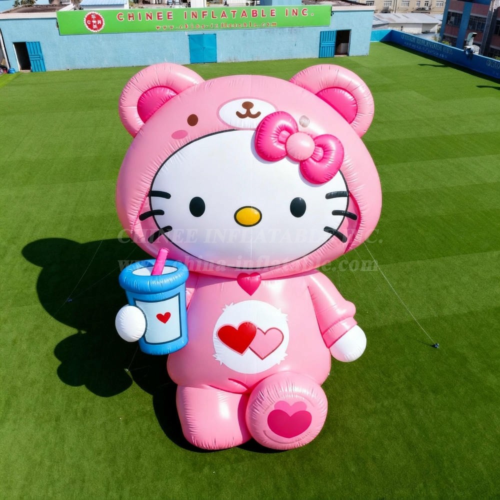 Cartoon3-163 Hello Kitty Bear Costume Inflatable Cartoons