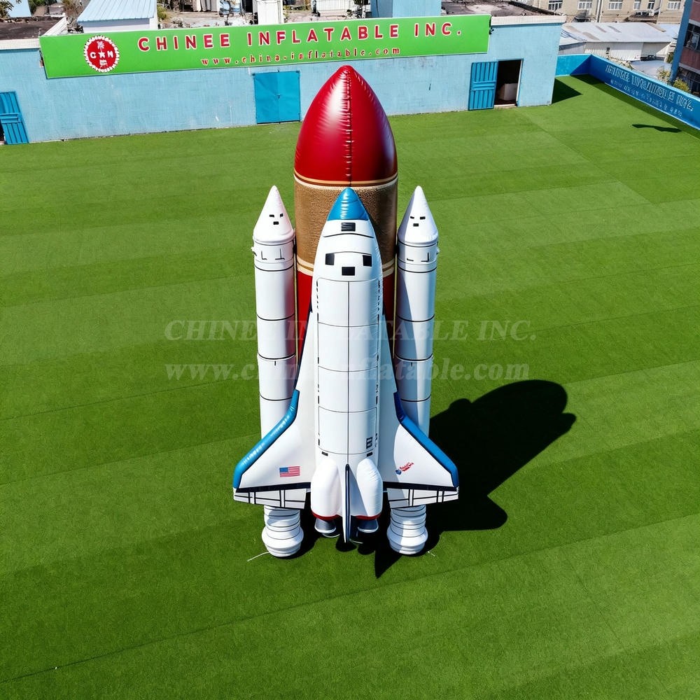 Cartoon3-165 NASA Space Shuttle Inflatable Cartoons