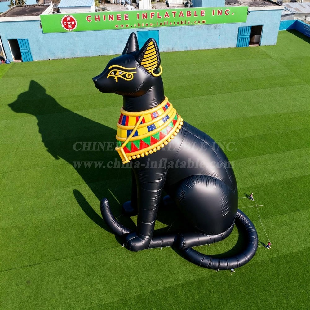 Cartoon3-170 Egyptian Cat Goddess Inflatable Cartoons