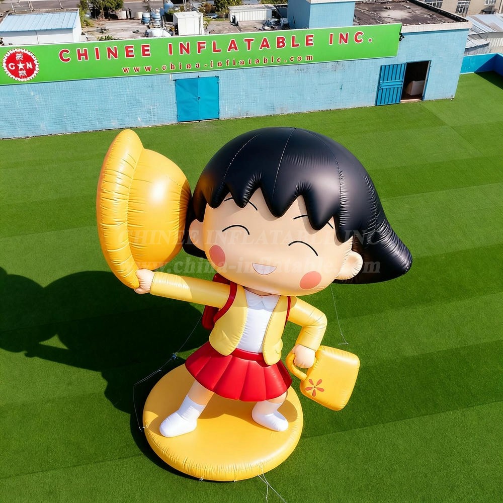 Cartoon3-201Chibi Maruko-chan Schoolgirl Character Inflatable Cartoons