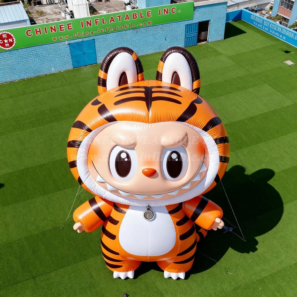 Cartoon3-211 Pop Mart Labubu Tiger Cartoon Character Inflatable Cartoons