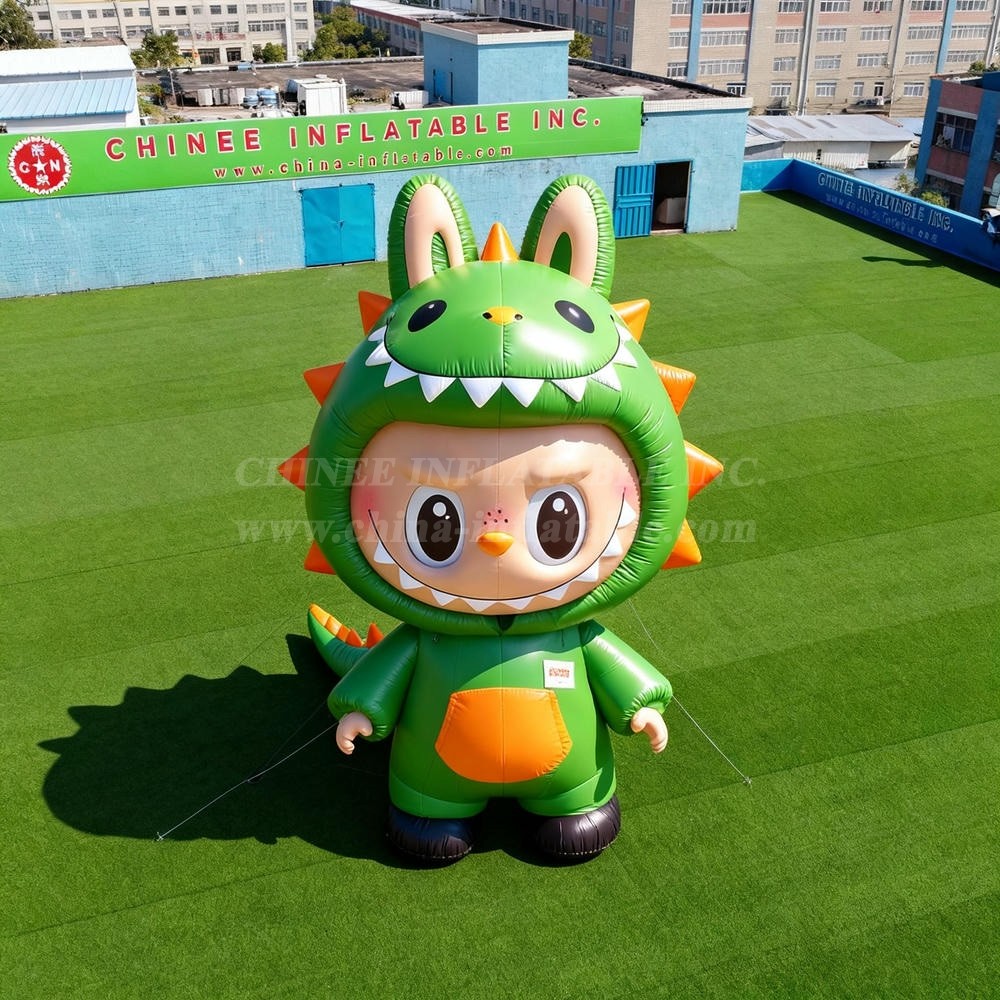 Cartoon3-215 Dragon Costume Pop Mart Labubu Inflatable Cartoons