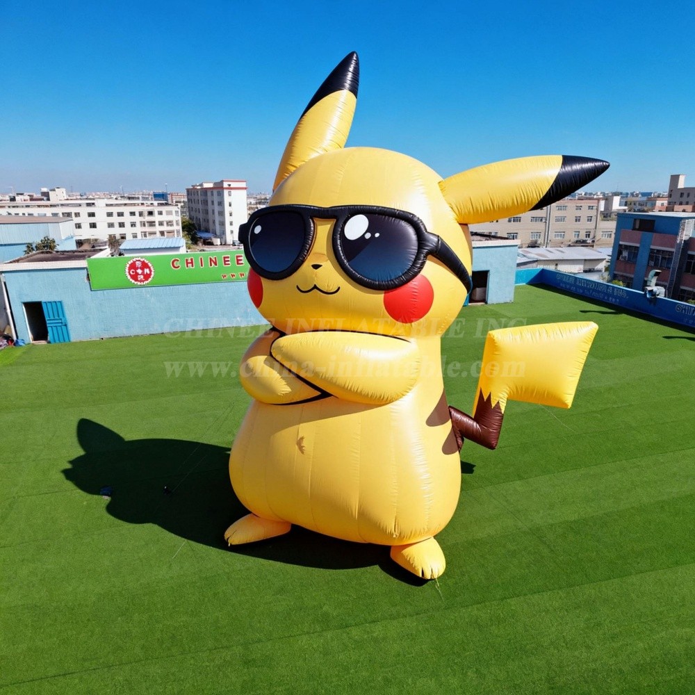 Cartoon3-245 Pikachu Sunglasses Inflatable Model Product