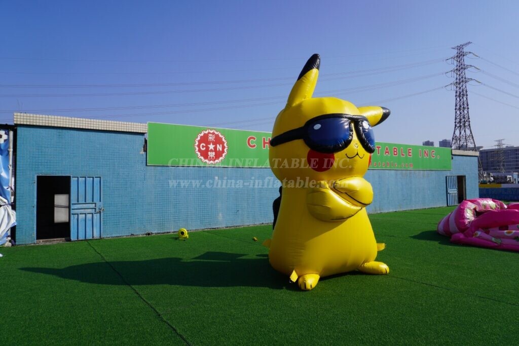 Cartoon3-245 Pikachu Sunglasses Inflatable Model Product