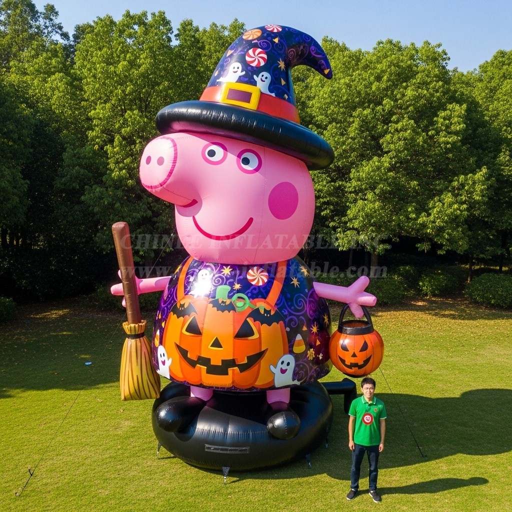 Cartoon3-259 Peppa Pig Halloween Inflatable Cartoons