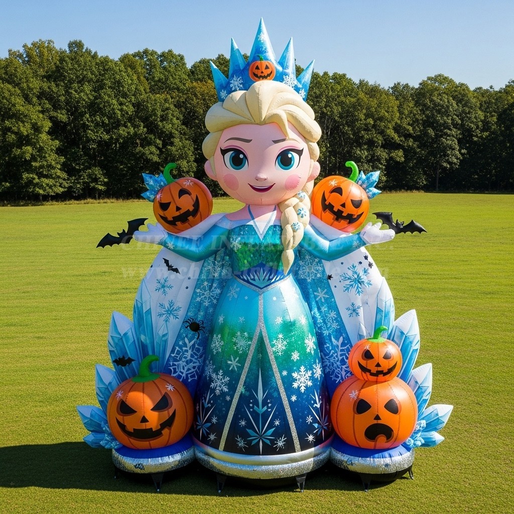 Cartoon3-296 Frozen Princess Halloween Inflatable Cartoons