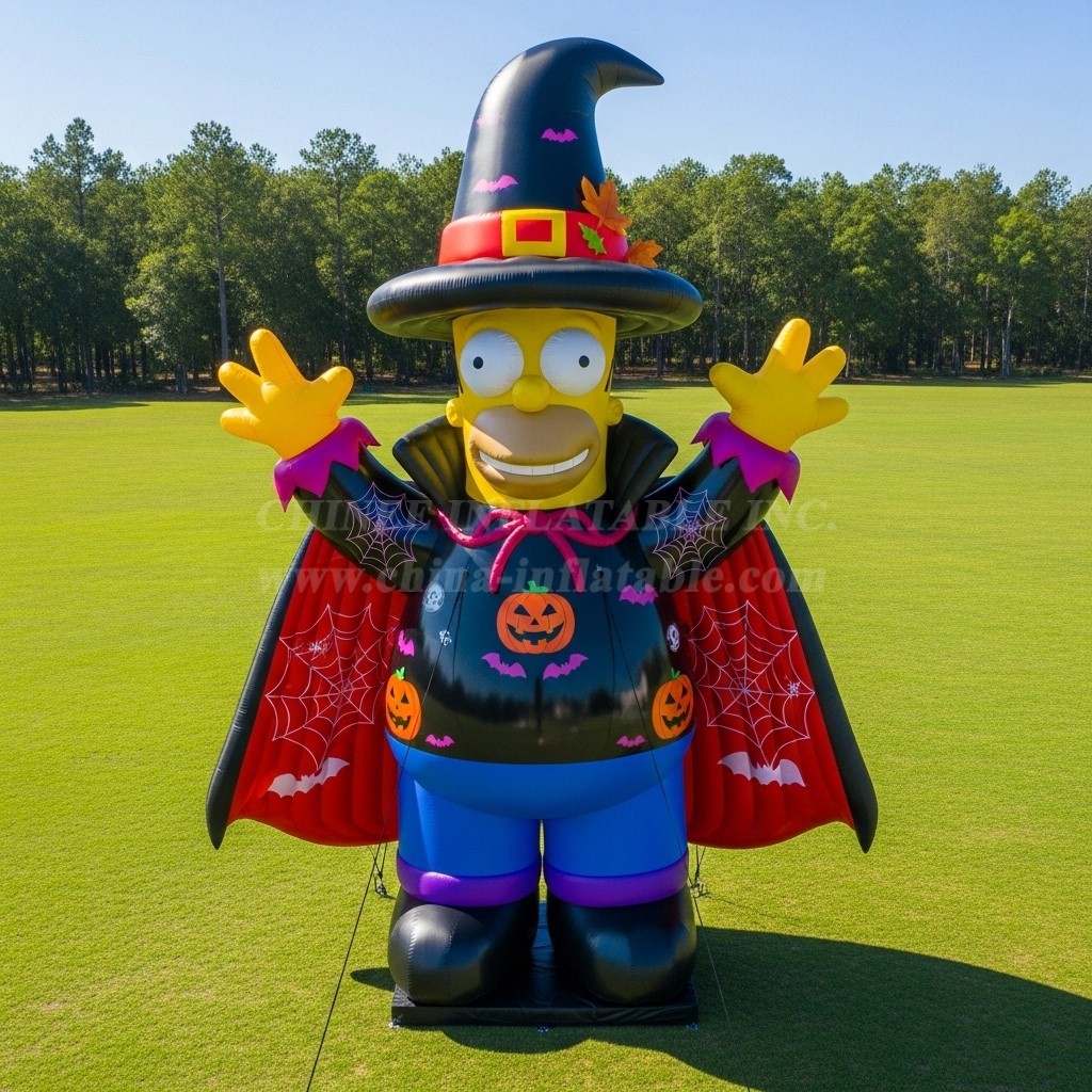 Cartoon3-321 The Simpsons Halloween Inflatable Cartoon