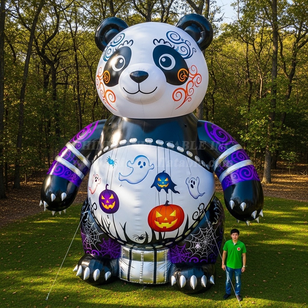 Cartoon3-344 Halloween Panda Inflatable Cartoons