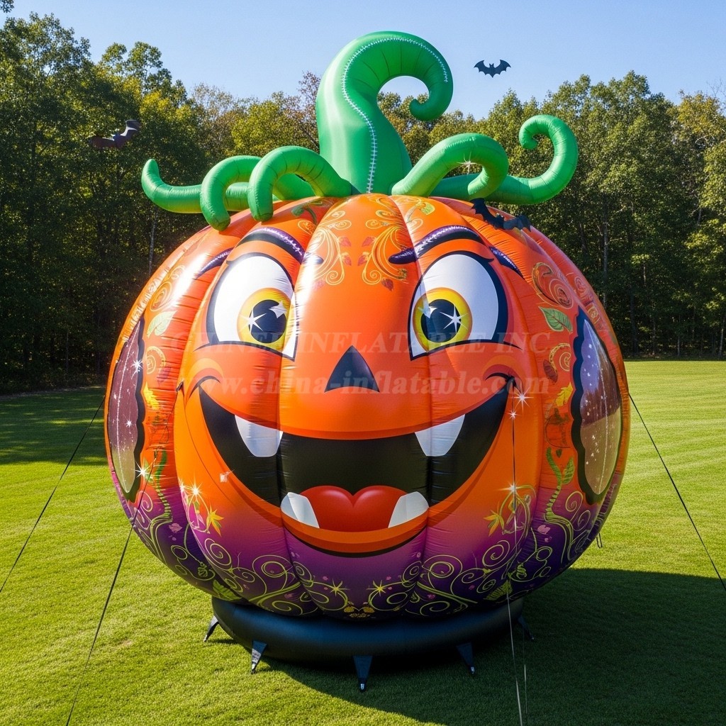 Cartoon3-351 Halloween Pumpkin Inflatable Cartoons
