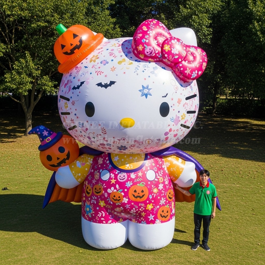 Cartoon3-358 Hello Kitty Halloween Inflatable Cartoons