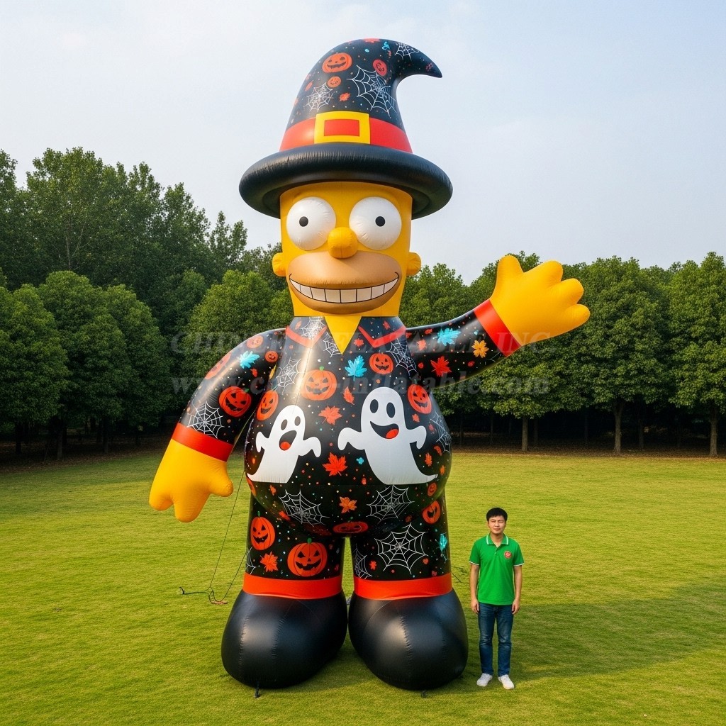 Cartoon3-370 Halloween The Simpsons Inflatable Cartoon