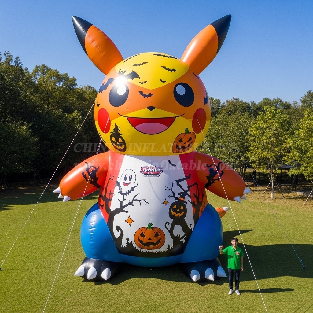 Cartoon3-417 Pikachu Halloween Inflatable Cartoon