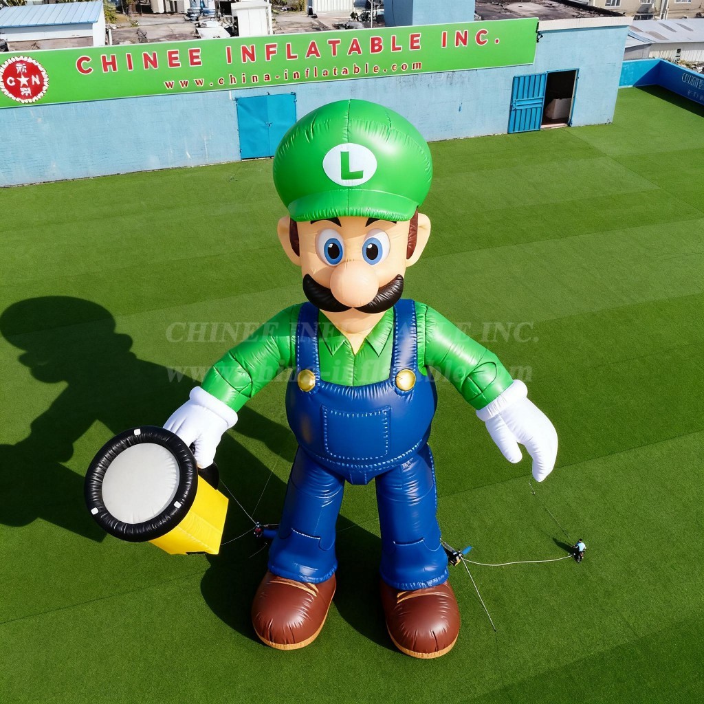 Cartoon3-445 Super Mario Luigi Inflatable Cartoon
