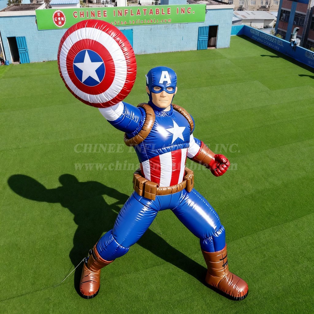 Cartoon3-489 Captain America Inflatable Cartoons