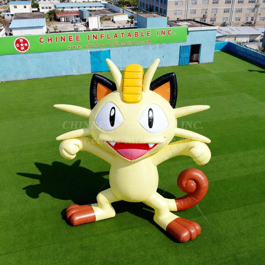 Cartoon3-499 Pokémon Meowth Inflatable Cartoon
