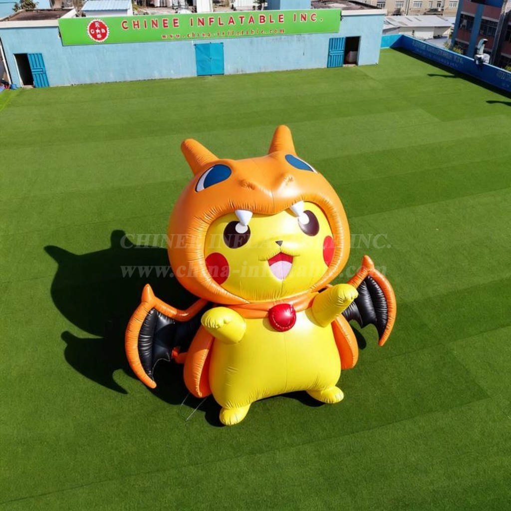 Cartoon3-523 Pikachu Inflatable Cartoons