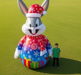 Cartoon3-538 Christmas Looney Tunes Rabbit Inflatable Cartoon