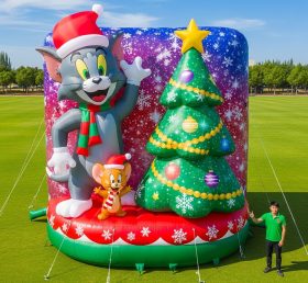 Cartoon3-559 Tom and Jerry Christmas Inflatable Cartoons
