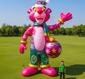 Cartoon3-599 Pink Panther Christmas Inflatable Cartoon