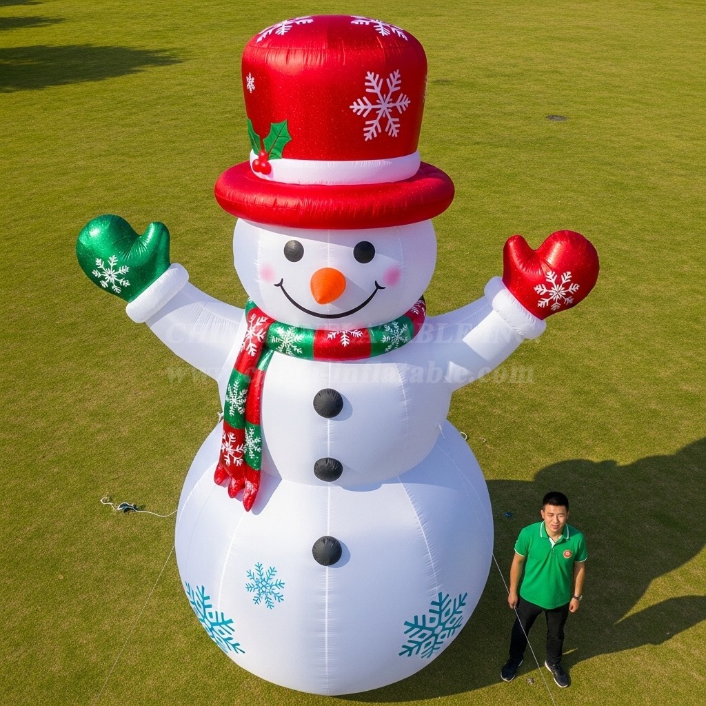 Cartoon3-648 Snowman Christmas Inflatables