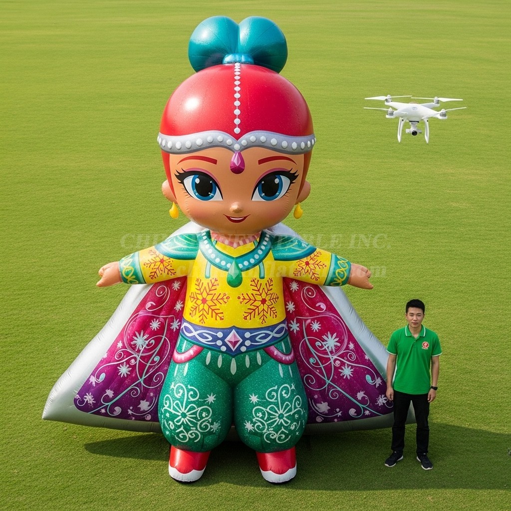 Cartoon3-651 Shimmer & Shine Inflatable Cartoon
