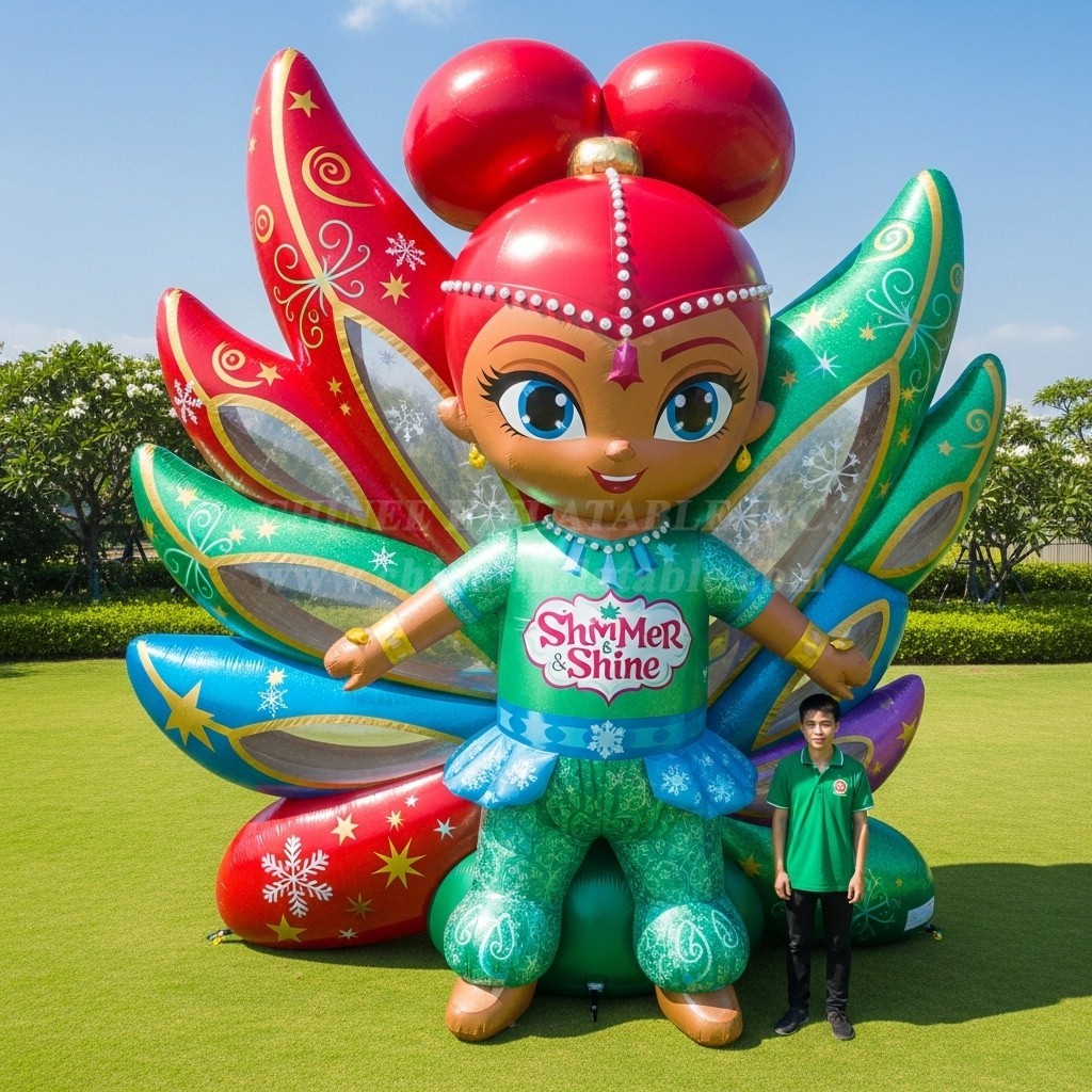 Cartoon3-672 Shimmer & Shine Inflatable Cartoons