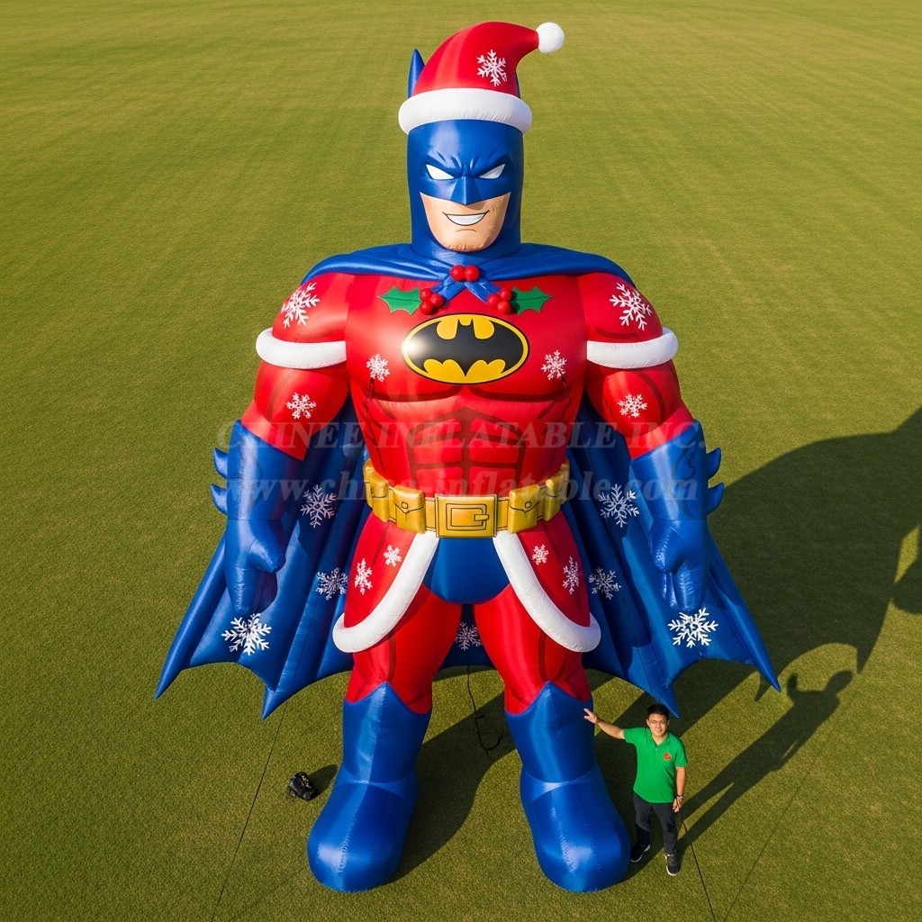 Cartoon3-678 Batman Christmas Theme Inflatable Cartoons