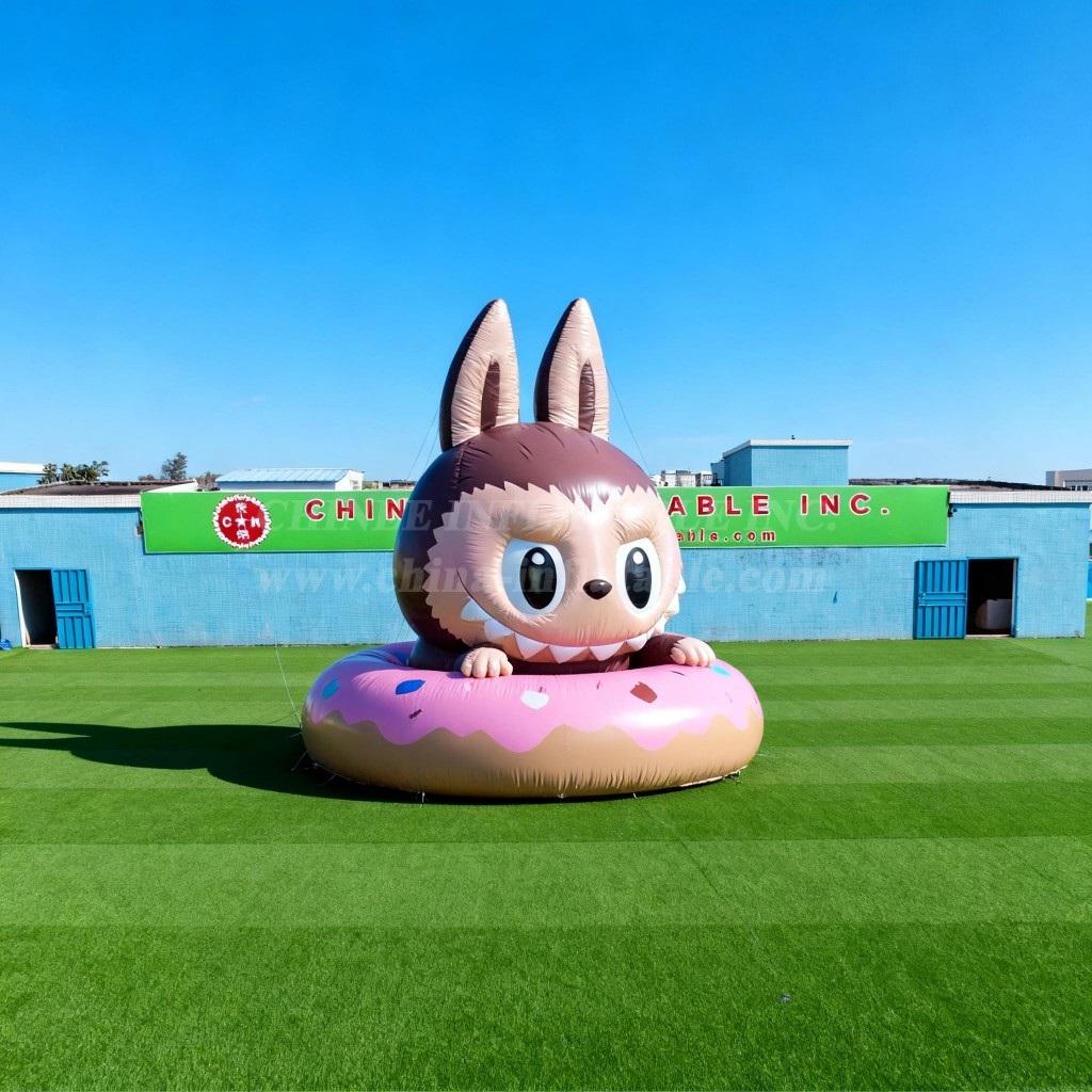 Cartoon3-692 Swimming Ring Labubu