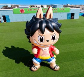 Cartoon3-696 Pop Mart Labubu Luffy One Piece Inflatable Cartoon