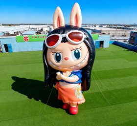 Cartoon3-700 Pop Mart Labubu Nico Robin One Piece Theme Inflatable Cartoons