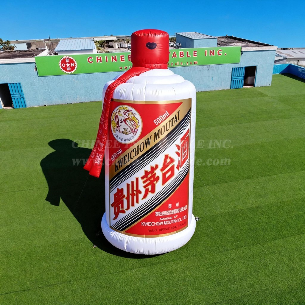 Cartoon3-723 Kweichow Moutai Liquor Bottle Inflatable Model Product