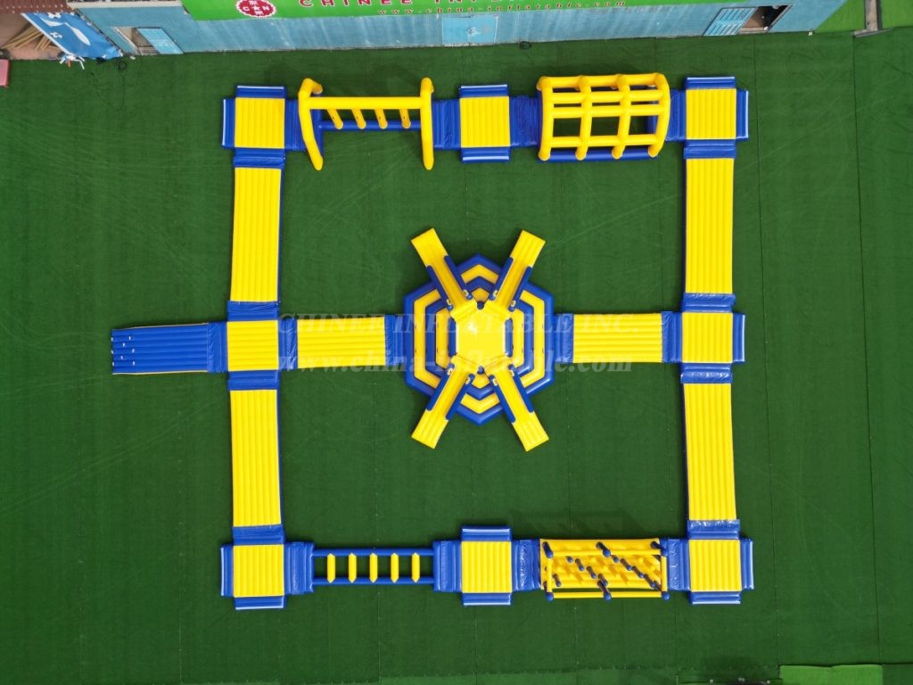 S48C Inflatable Water Park Commercial Floating Aqua Park