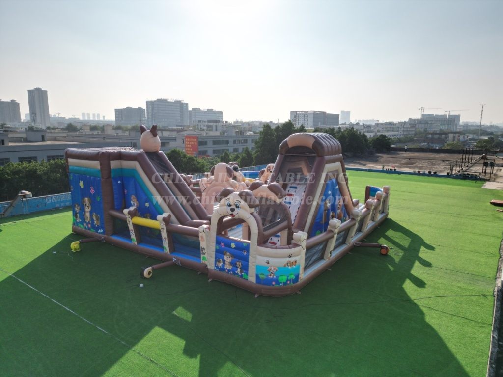 GF2-378 The “Doggy Park” Giant Inflatable Park