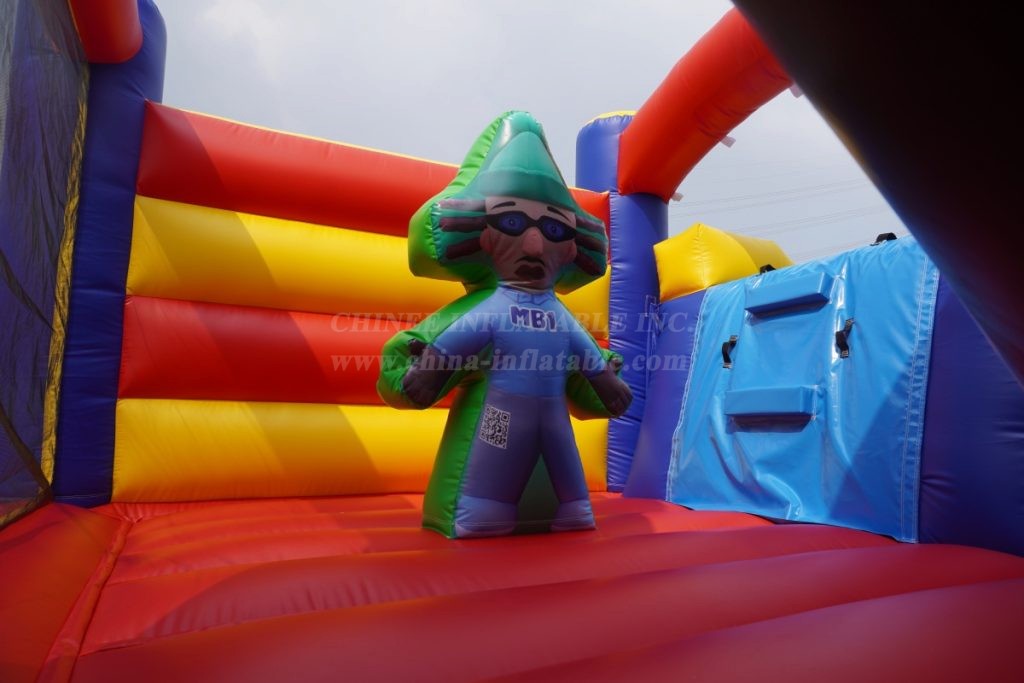 T2-4385B Bounce House & Slide for “Seattle Music”